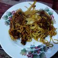 کوک اسنپ Kimia Mirabi بعد از امتحان کردن ماکارونی با سویا.