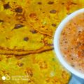 manisha manisha का कुकस्नैप जब उन्होंने मसाला आलू परांठा (Masala aloo paratha recipe in Hindi) बनाया था।