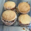 El cooksnap de viviana cuando hizo Alfajores de maicena.
