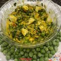 Mangal Shah's cooksnap of when they made Methi malai matar.
