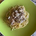 Cooksnap de Ana Isabel quando cozinhou Massa com Cogumelos e Natas.