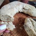 El cooksnap de Andrea Frechero Vilas cuando hizo Pan casero con semillas.