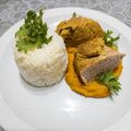 El cooksnap de Claudia Di Cola cuando hizo Solomillo de cerdo con salsa agridulce de naranja.