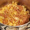 El cooksnap de Anaa Rho cuando hizo Longaniza con papas.