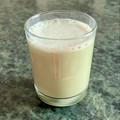 El cooksnap de Mara cuando hizo Matcha Lassi.