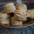 El cooksnap de Paz Bonilla cuando hizo Scones de orégano.