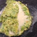 El cooksnap de Sofia Sanchez cuando hizo Omelette de zapallito verde.