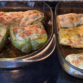 El cooksnap de Carmen Dolores Perdomo León cuando hizo Pimientos rojos rellenos de atún con tomate y queso.