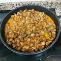 El cooksnap de Fernando cuando hizo Caracoles en salsa.