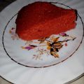 کوک اسنپ راضیه گرگانی بعد از امتحان کردن کیک مخمل قرمز (ولنتاین) Red Velvet Cake.