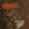El cooksnap de Guadalupe Galvan cuando hizo Lentejas con arroz tradicional de la abuela Amparo.