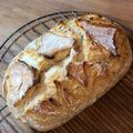 daniesrezepte's cooksnap of when they made Weißbrot mit Joghurt aus dem Römertopf.