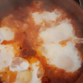 El cooksnap de M Carmen Gómez cuando hizo 🇪🇸 Huevos al plato con chorizo 🇪🇸.