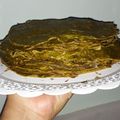 El cooksnap de clarisa cuando hizo Panqueques de acelga para canelones de carne (parte 1).