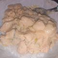 El cooksnap de Belén Zalazar cuando hizo Pollo a la crema de verdeo.