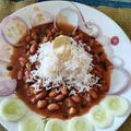 sudha dhanuka's cooksnap of when they made Rajma chawal.