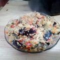 El cooksnap de Mir Duarte cuando hizo Berenjena & Quinoa.
