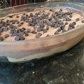 El cooksnap de Vic Burgueño cuando hizo Chocotorta con mousse de chocolate.