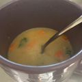 Lily's cooksnap of when they made Gnocchi chickpea soup.