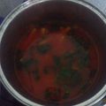 El cooksnap de Diana Cr cuando hizo ✨Sopa de papa y espinacas ✨.