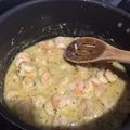 El cooksnap de nocheterna cuando hizo Camarones al ajillo.