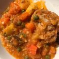 El cooksnap de Amaru Maeda cuando hizo Estofado de pollo o carne.