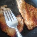 El cooksnap de CatCook cuando hizo Milanesa de Res.