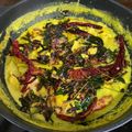 Cooksnap Inaz Sa’ad semasa beliau membuat Parpu Telur.