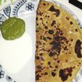 Vaishakhi Vyas's cooksnap of when they made આલુ પરોઠા (Aloo Paratha Recipe In Gujarati).