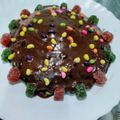 vandana का कुकस्नैप जब उन्होंने चॉकलेट केक (chocolate cake reicpe in Hindi) बनाया था।