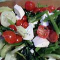 El cooksnap de Rosario Vergara Olea cuando hizo Ensalada de espinacas, tomate, pepino y queso fresco.