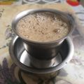 Kameswari Palanisamy's cooksnap of when they made South Indian Filter Coffee.