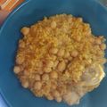 El cooksnap de Karina Lexas cuando hizo Potaje de garbanzos con arroz y pollo.