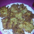 El cooksnap de Julian flores cuando hizo Tortillitas de camarones .
