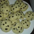 El cooksnap de Sandra Gerez cuando hizo Galletitas con chips de chocolate.