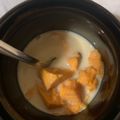 El cooksnap de Karen☀️ cuando hizo Camote en salsa de piloncillo.