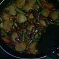 Cooksnap dari Bunda Sha-Sha untuk resep Tumis buncis wortel bakso teriyaki