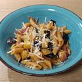 El cooksnap de Jesús Ruiz cuando hizo Pasta con berenjenas - Pasta alla Norma.