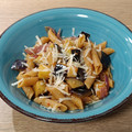 El cooksnap de Jesús Ruiz cuando hizo Pasta con berenjenas - Pasta alla Norma.