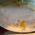 El cooksnap de Carla Cassina cuando hizo Torta bizcocho relleno de manjar y cobertura de merengue.