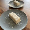 Cooksnap de marlène sur la recette Bûche tofu, coco, vanille (vegan)