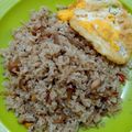 Cooksnap dari Debora Ambarwati Dwiputri untuk resep 131. Nasi Goreng Ikan Asin Telur Ceplok