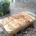 El cooksnap de Ana Cera Polo cuando hizo Torta de plátano maduro.