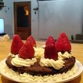 El cooksnap de Natalia Gabarruz cuando hizo Tarta de chocolate apta para diabéticos y sin harina.