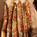 Erika Cooksnap-ja, amikor elkészítette a(z) Zöld spárga baconbe tekerve receptet.