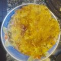El cooksnap de Eva Laura Acosta cuando hizo Tortilla de arroz con sobras.