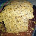 El cooksnap de Amy Galarza cuando hizo Pan integral con semillas.