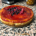 El cooksnap de Puri Rodriguez cuando hizo Tarta de queso al horno.