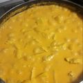 El cooksnap de Angela Cris cuando hizo Fajitas de pollo en crema de chipotle y papas.