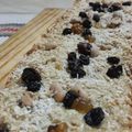 El cooksnap de Maxi cuando hizo Budín de avena con cereales, coco y manzana.